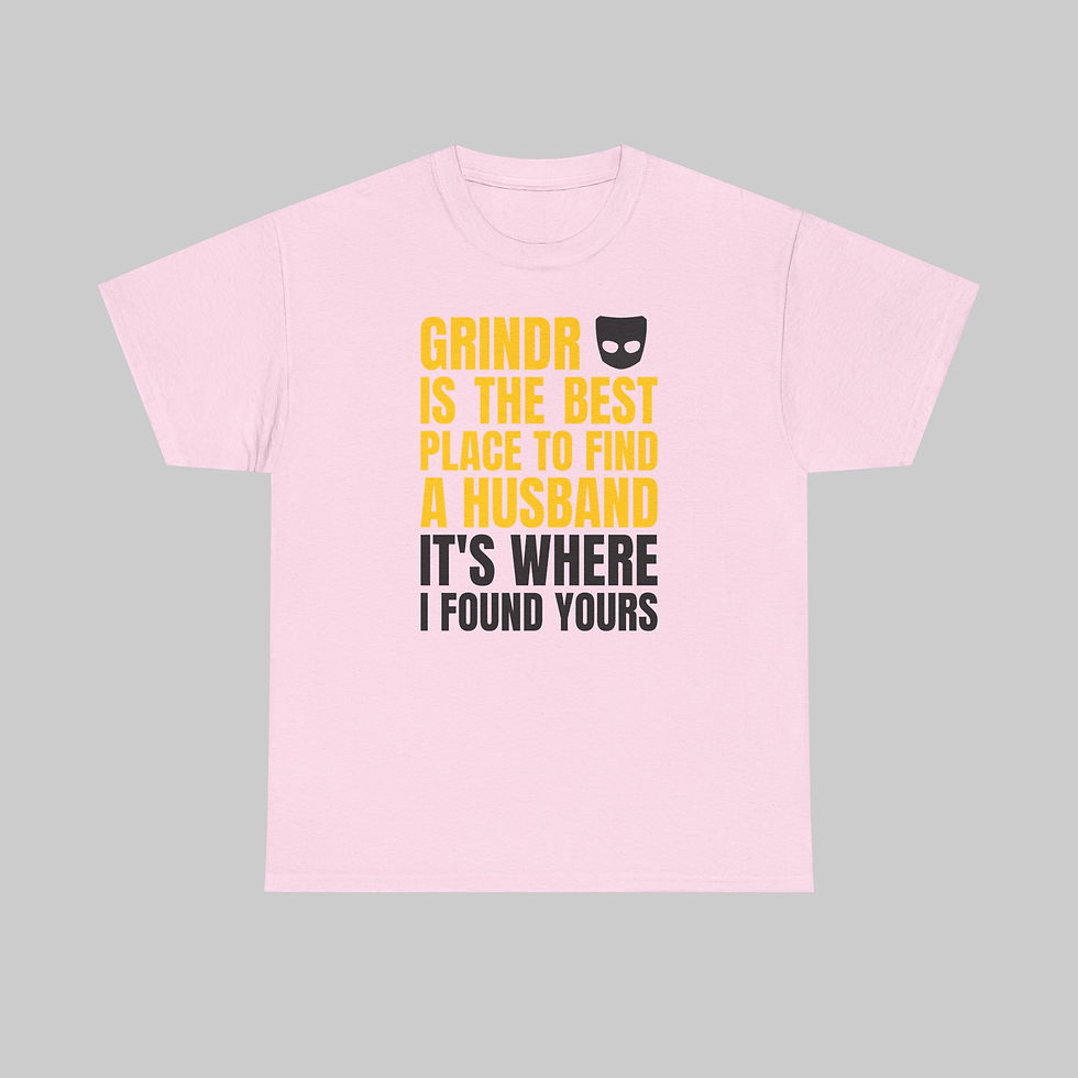 Thumbnail: Grindr is the Best Place to Find a Husband T-Shirt