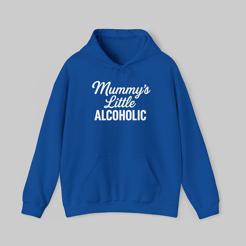 Thumbnail: Mummy's Little Alcoholic Hoodie