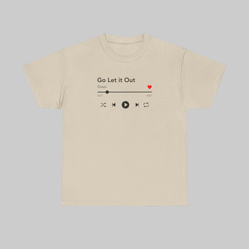 Oasis oasis go let it out Tシャツ Oasis - Go Let it Out - T-Shirt | Funny Fashion