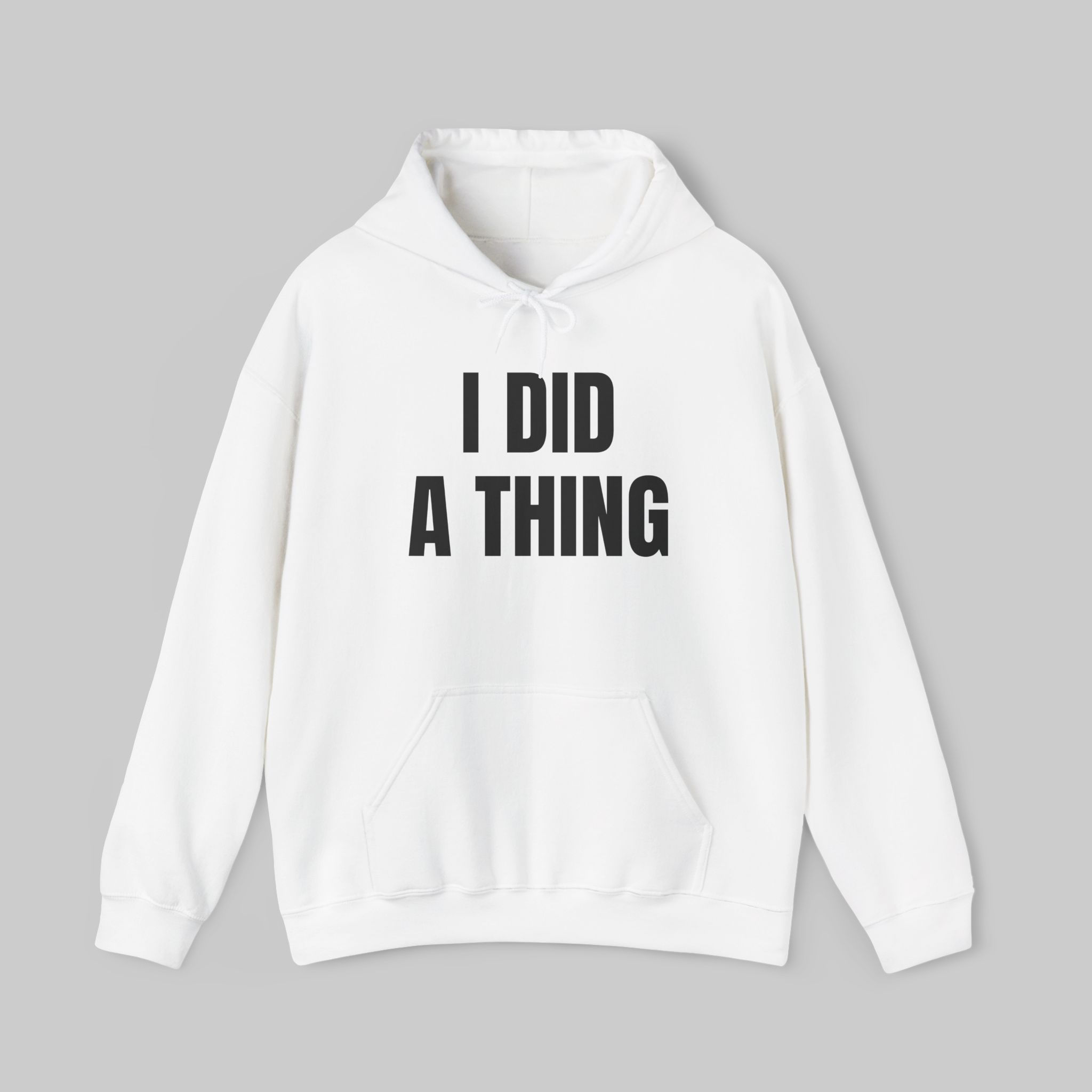 I Did A Thing Hoodie (Inspired by Clarkson's Farm)