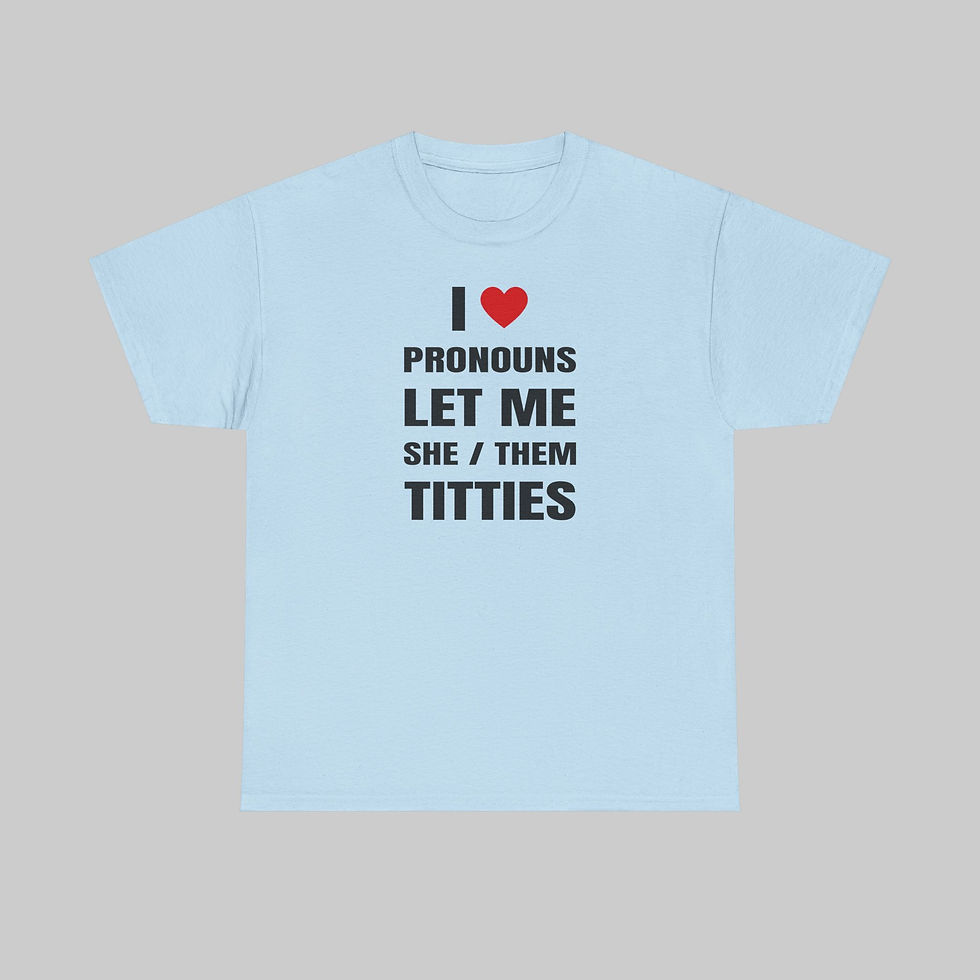 Thumbnail: I Love Pronouns T-Shirt
