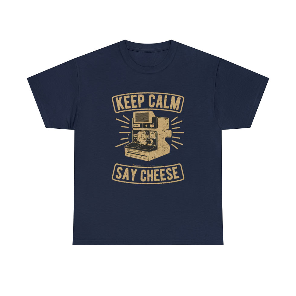 Thumbnail: Keep Calm Say Cheese T-Shirt