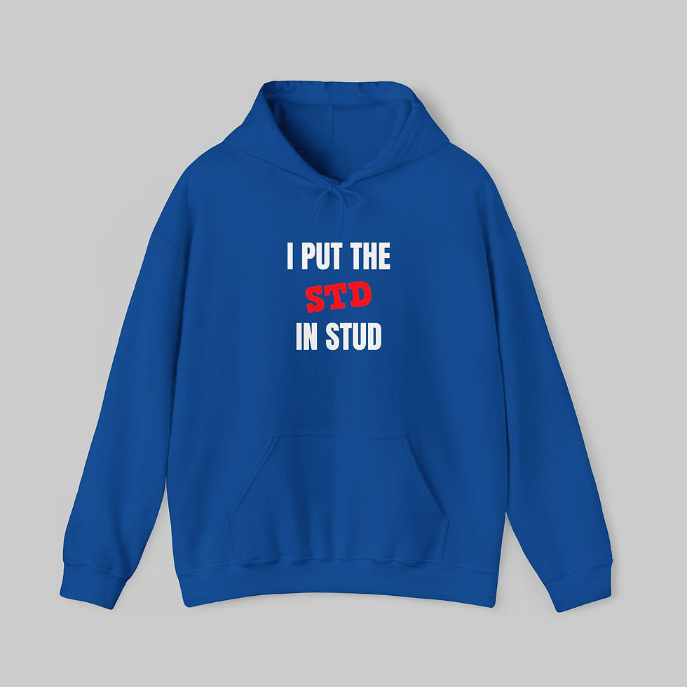 Thumbnail: I Put the STD in Stud Hoodie
