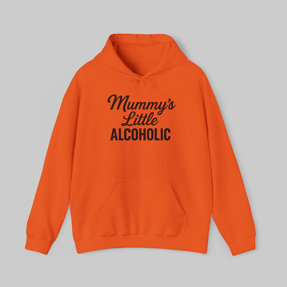 Thumbnail: Mummy's Little Alcoholic Hoodie