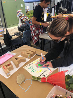 Advocacy Thru FAM providing some art act