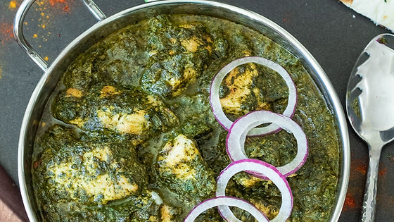 ★ Crevetten Palak