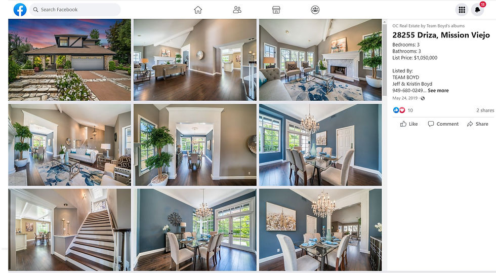 Real Estate Social Media Post Ideas to Get New Clients - Celebrate a New Listing