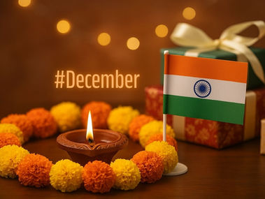 December 2025 Social Media Content Calendar for India