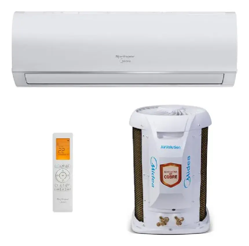 Ar Condicionado Split Springer Midea Airvolution 12k F 220v Branco