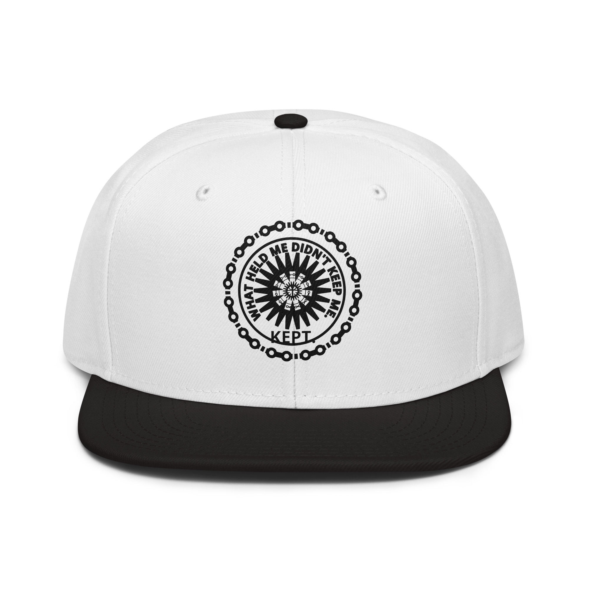Christian Designs KEPT Broken Chains Snapback Hat
