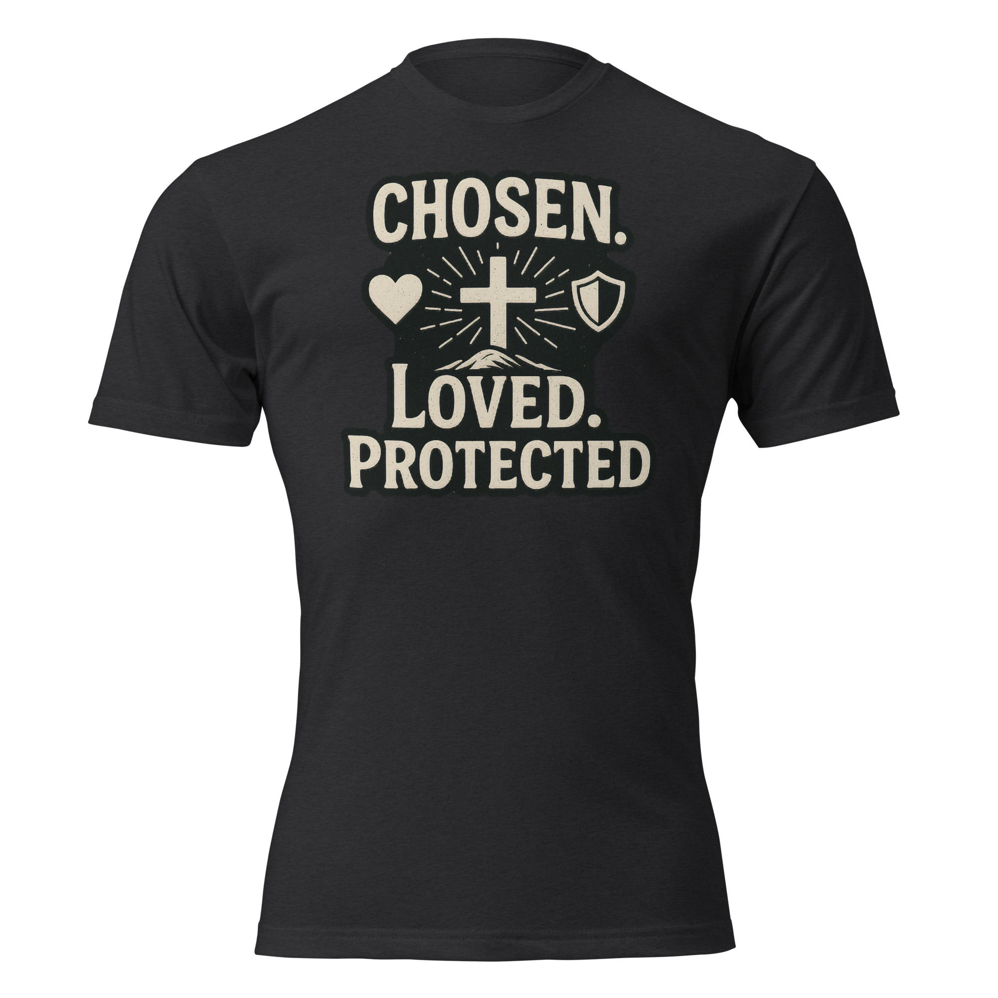 Christian Designs Chosen Loved Protected Women's T-Shirt