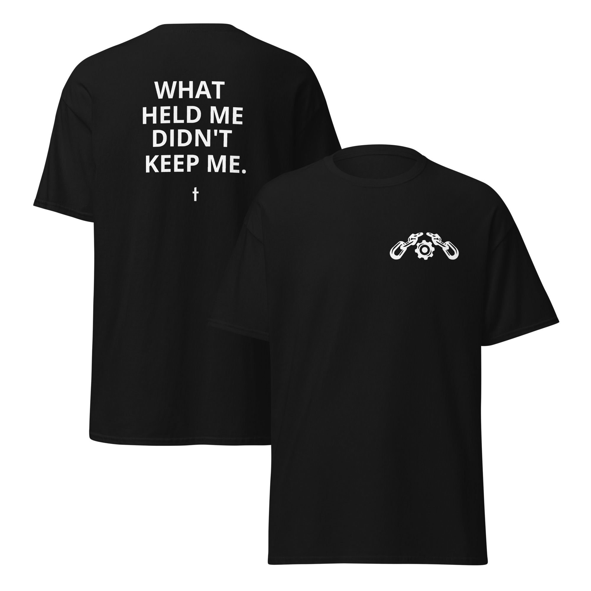 Christian Designs Broken Chains Men's T-Shirt, more colors