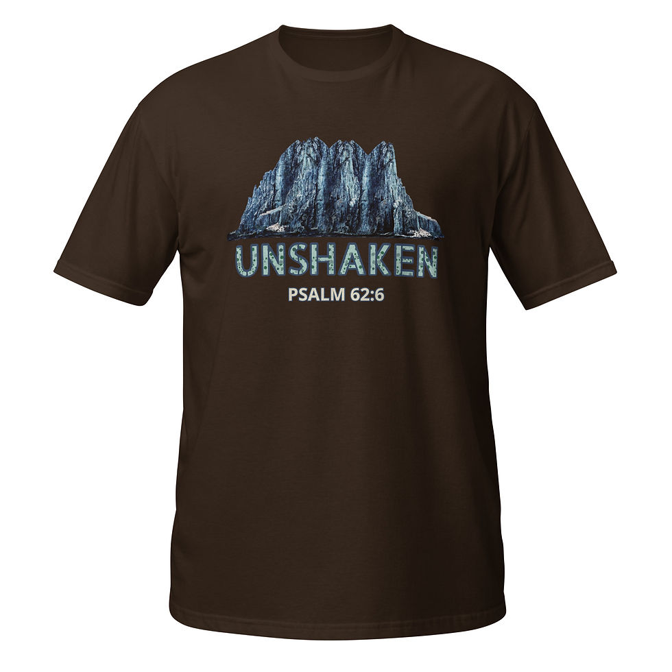 Thumbnail: Christian Designs Unshaken Men's T-Shirt
