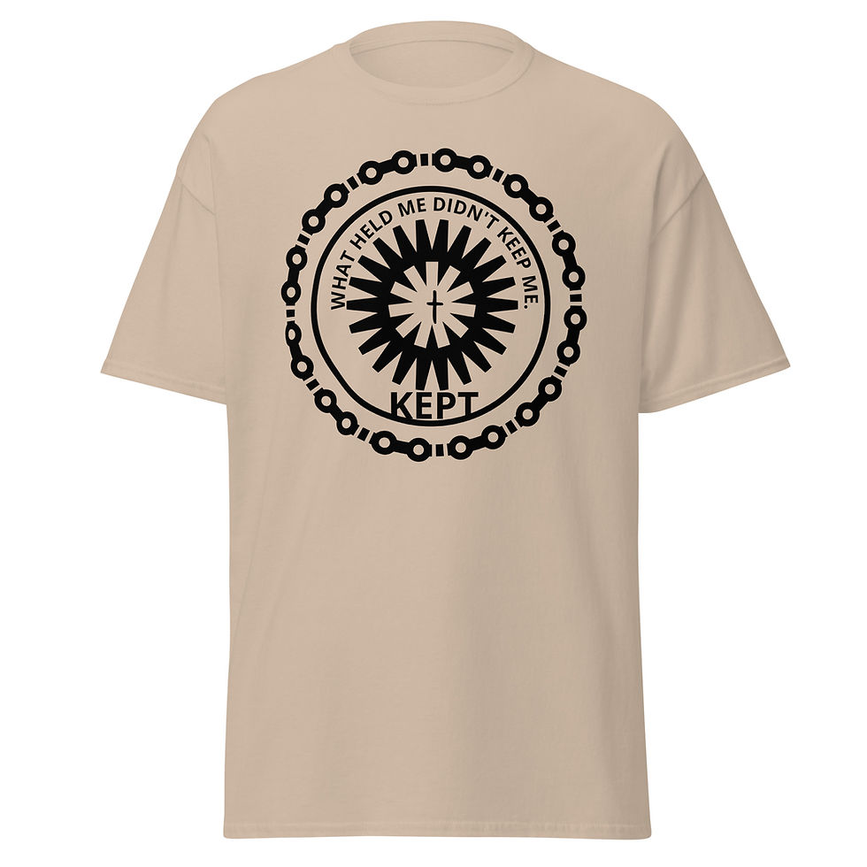 Thumbnail: Christian Designs Broken Chains Men's T-shirt, more colors