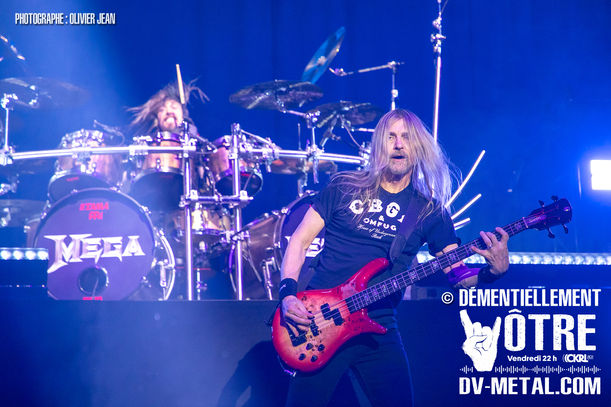 James LoMenzo Megadeth live au Centre Vidéotron de Québec 6 mars 2026