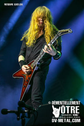 Dave Mustaine Megadeth live au Centre Vidéotron de Québec 6 mars 2026