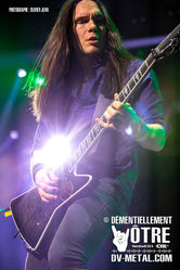 Teemu Mäntysaari Megadeth live au Centre Vidéotron de Québec 6 mars 2026