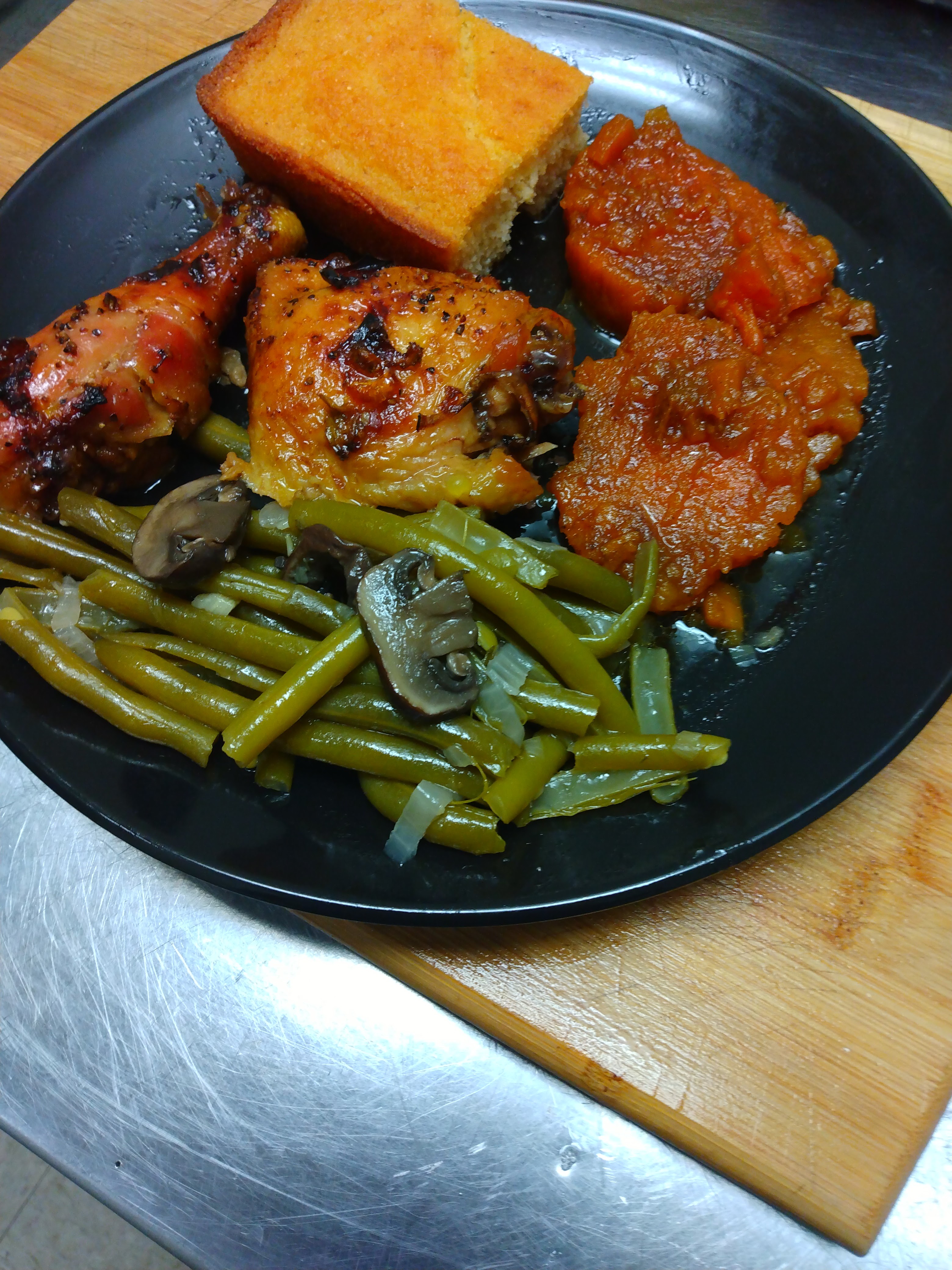 Arranged Food and Objects