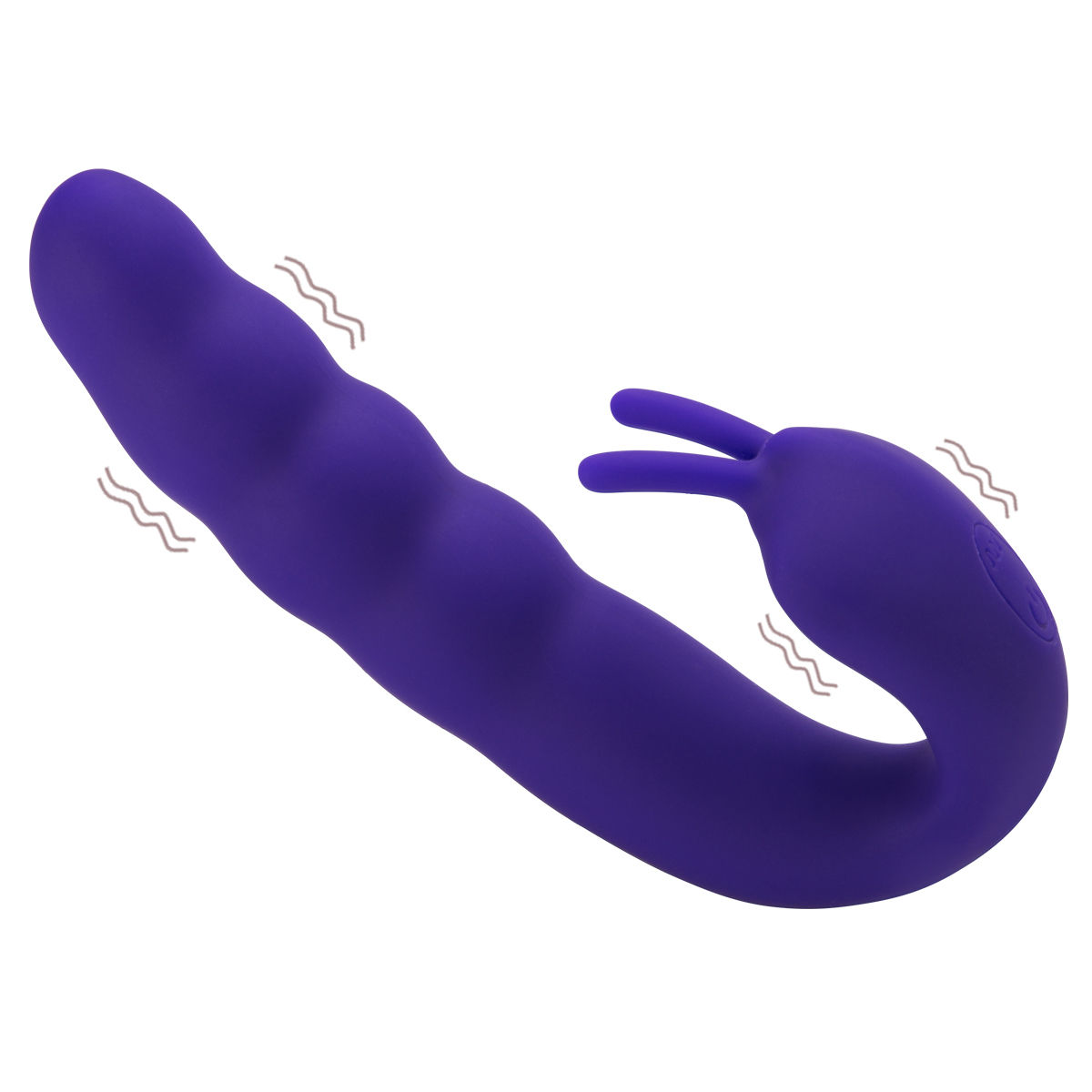 183314 Ribbed Dual Stimulator R