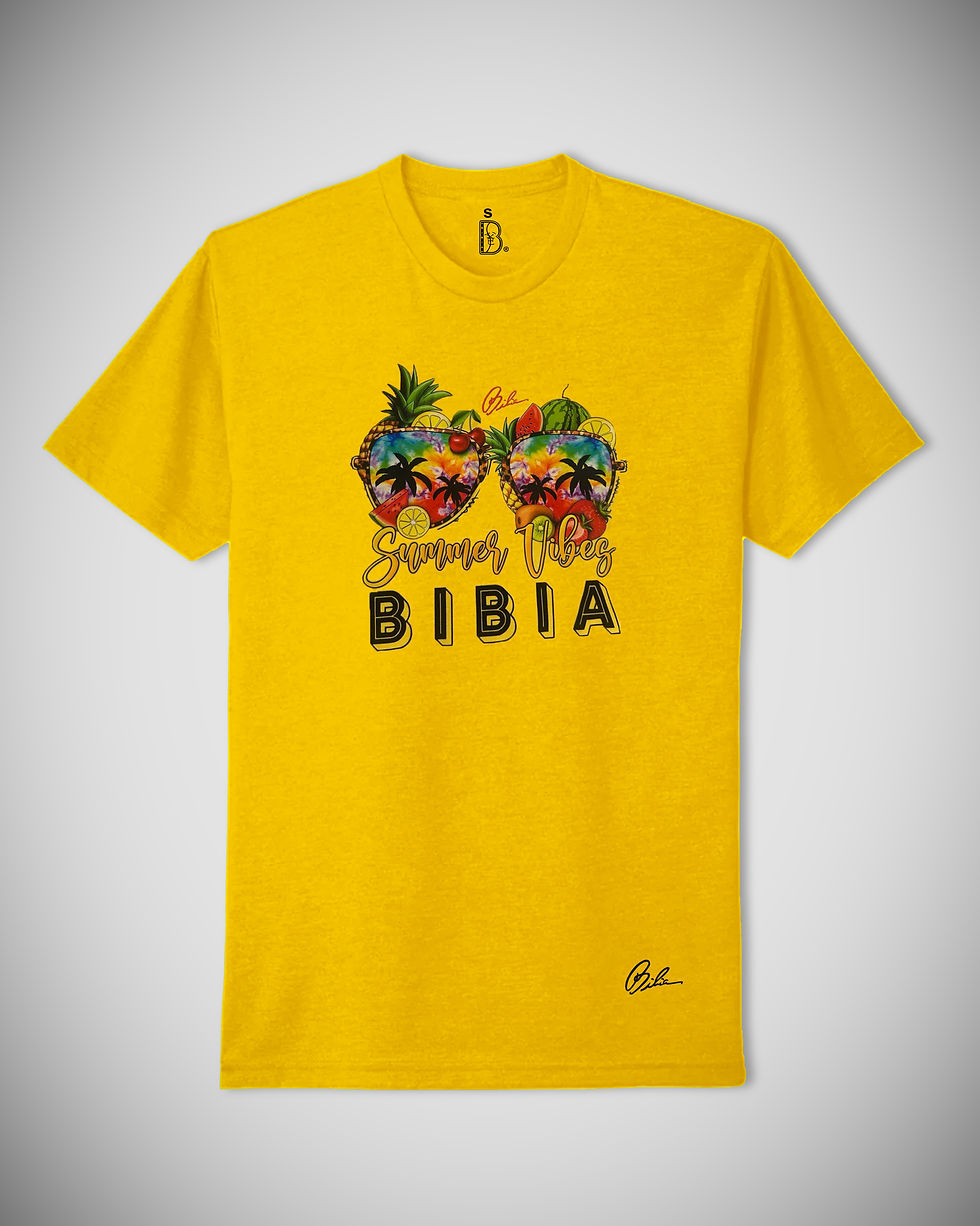 Miniature : BIBIA Summer Vibe Yellow T-shirt