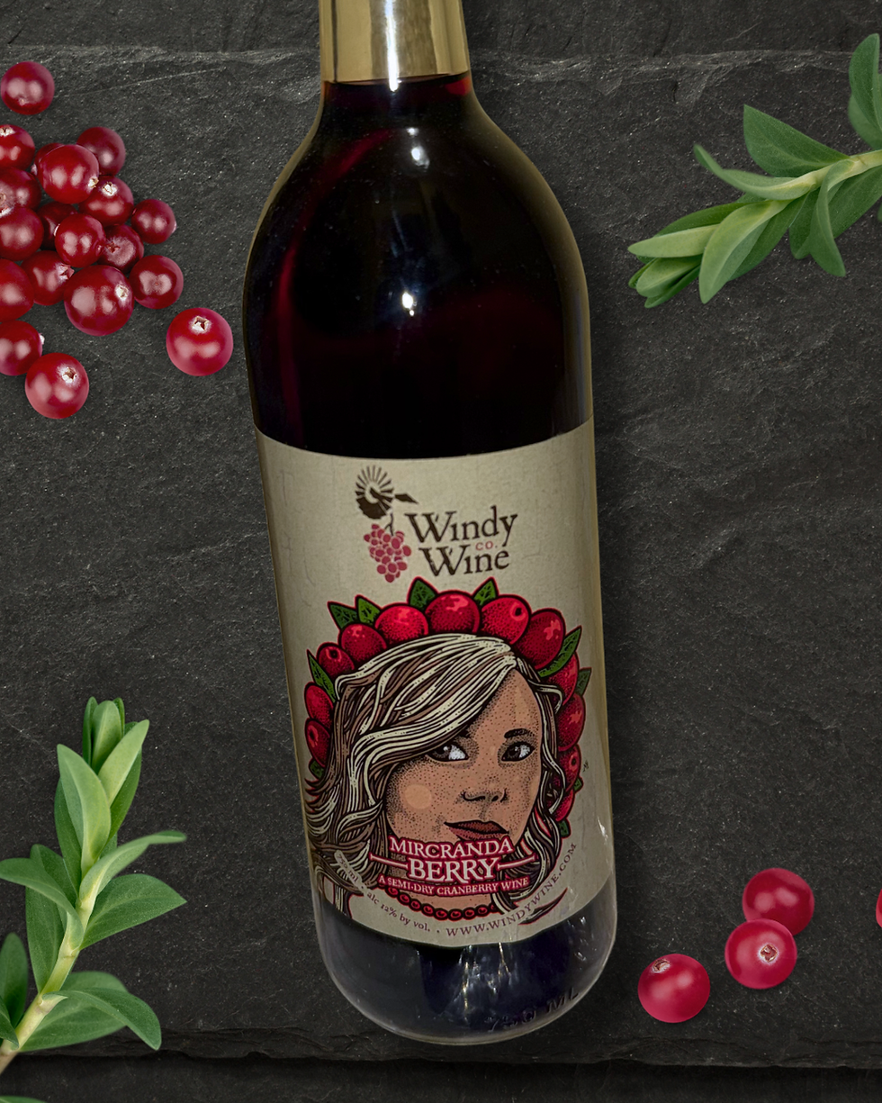 Micranda Berry Wine Bottle