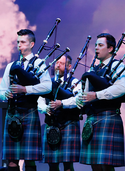 Bagpipers with the Utah Pipe Band