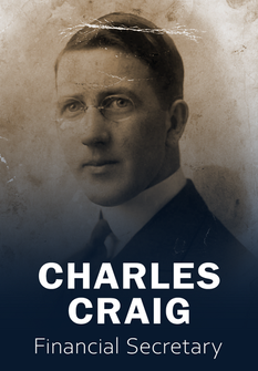 Charles Craig, first financial secretary of the Utah Pipe Band