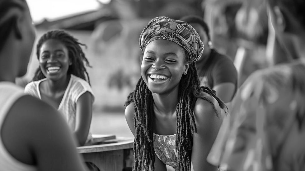 happy-girl-grinning-telling-group-about-her-experience-generative-ai - Greyscale.jpg