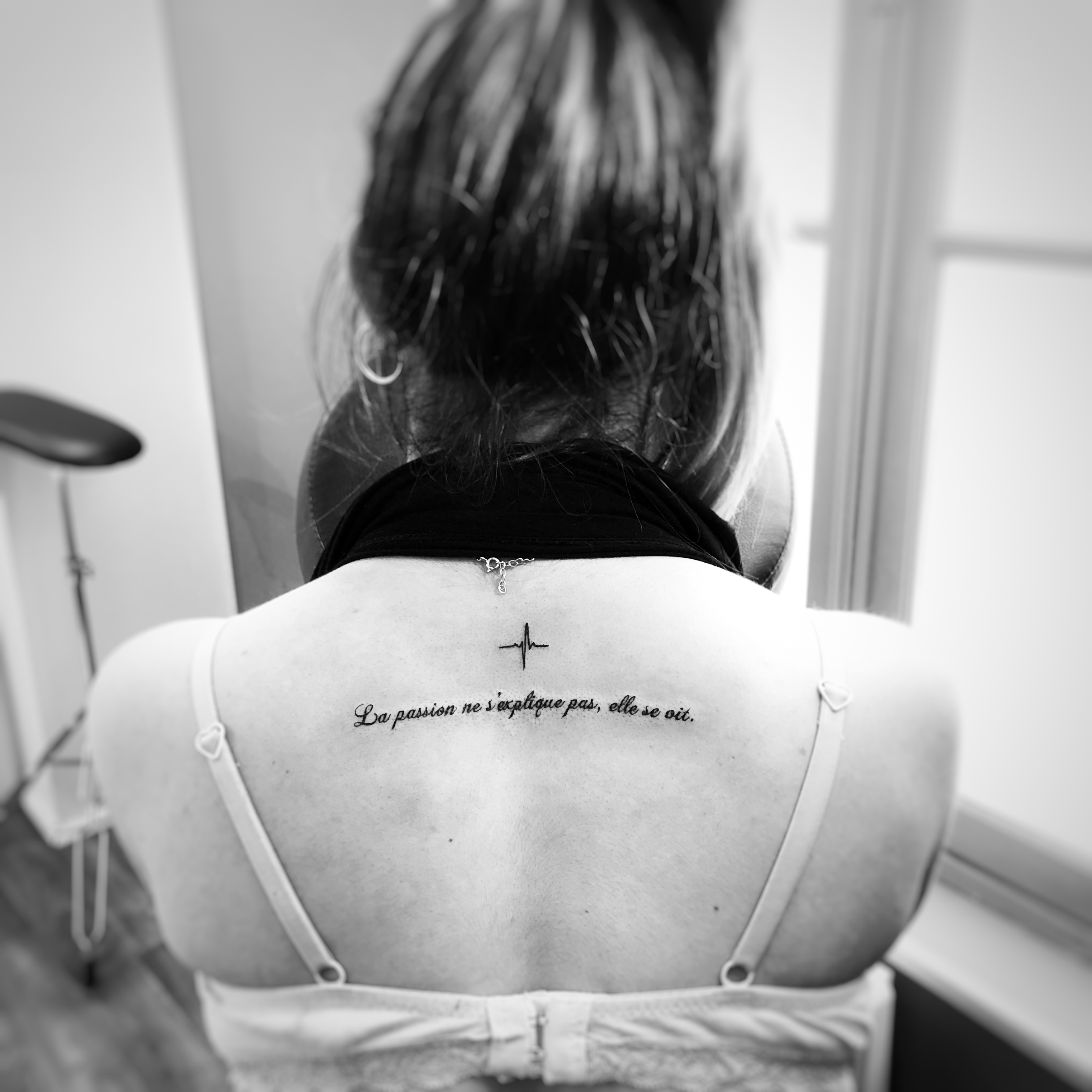 TATOUAGE LETTRAGE DOS