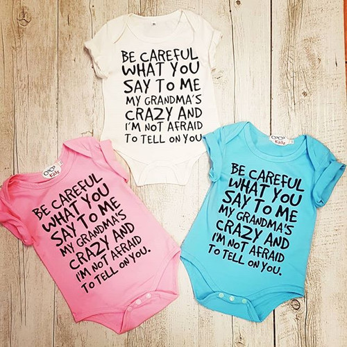 crazy grandma onesie