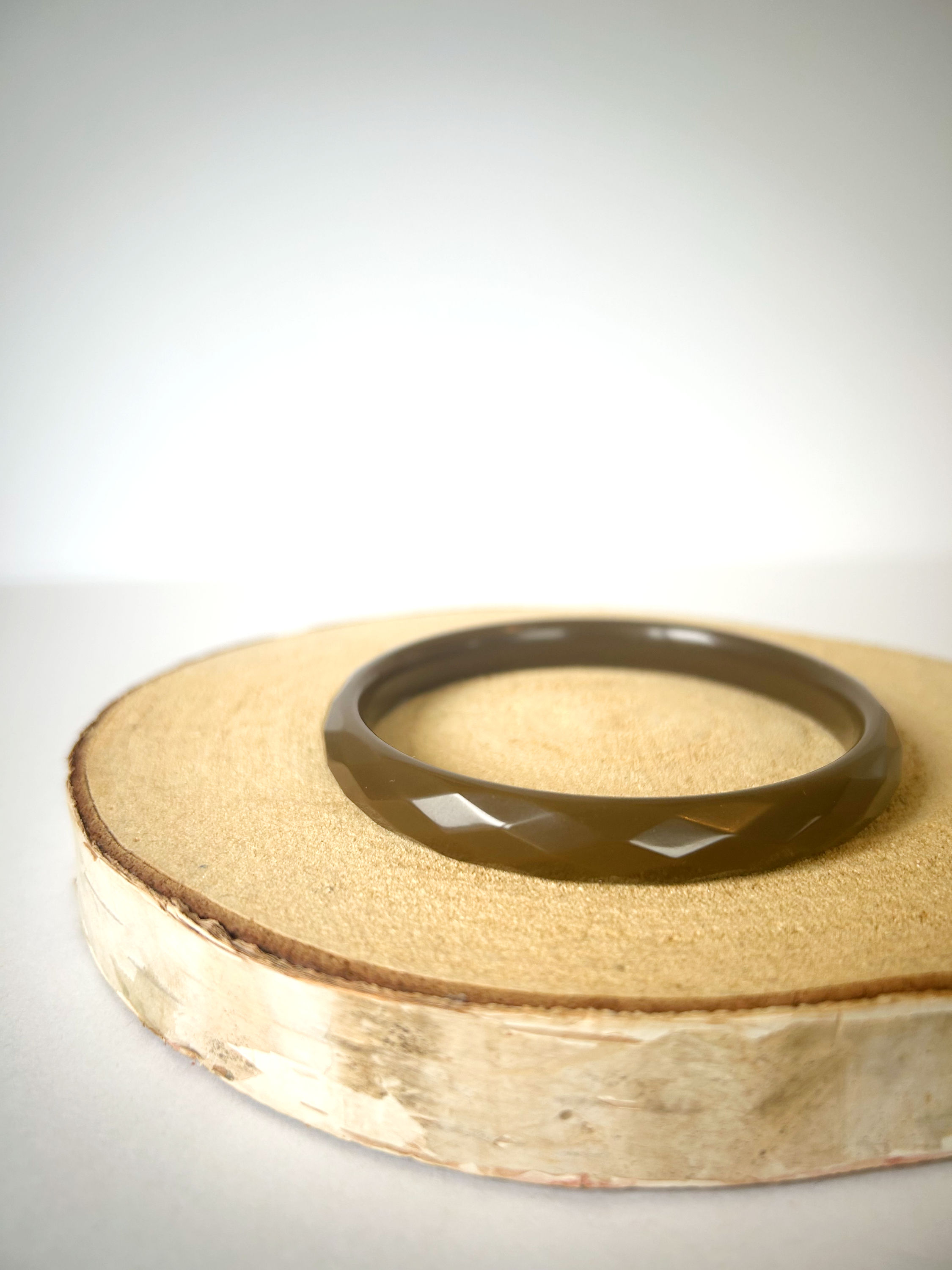 Bracelet résine chocolat