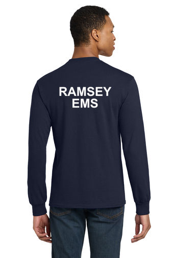 Thumbnail: Ramsey EMS Gildan® - DryBlend® 50 Cotton/50 Poly Long Sleeve T-Shirt (8400)