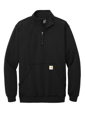 Thumbnail: EM Project Carhartt® Midweight 1/4-Zip Mock Neck Sweatshirt (CT105294)