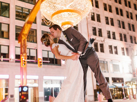 Real Wedding: Jamie and Matthew's Playhouse Square Wedding