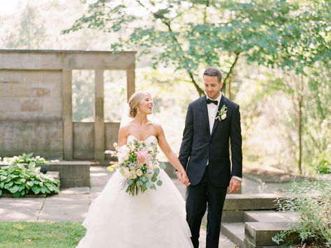 Real Wedding: Angelica and Christopher's Elegant, Nature-Inspired Wedding in Cleveland