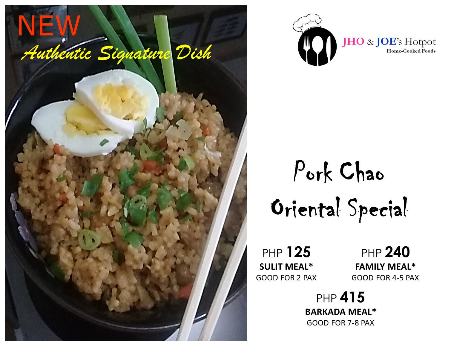 Pork Chao Oriental