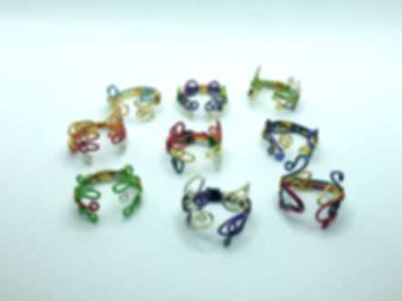 Hades Inspired Wire Rings