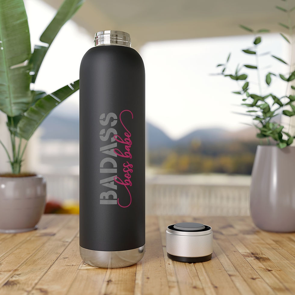 Thumbnail: Soundwave Copper Vacuum Audio Bottle 22oz