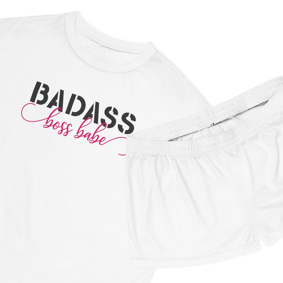 Thumbnail: Women's Short Pajama Set (AOP)
