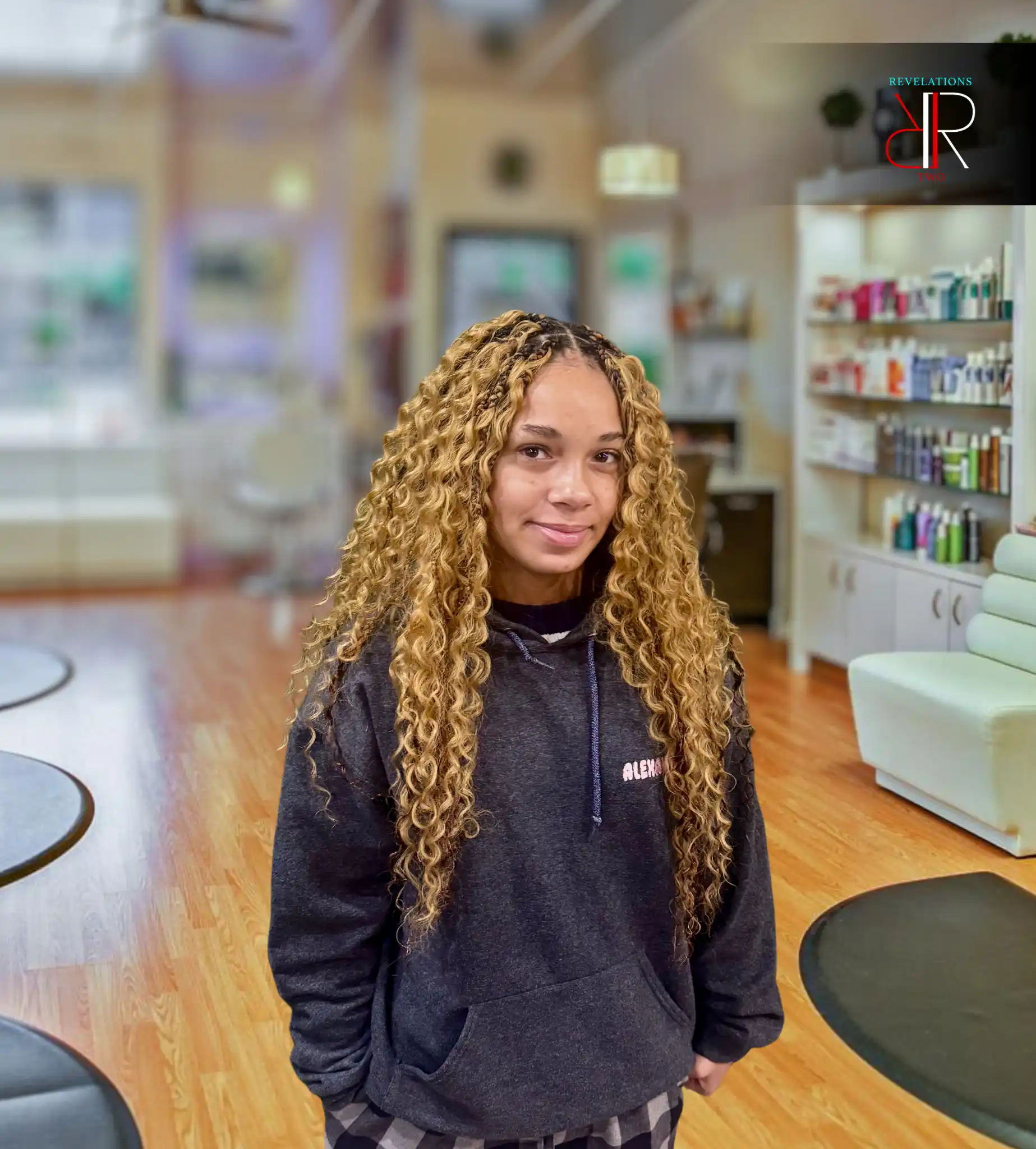  knotless boho mid back medium