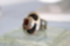 Anillo Universo plata granate