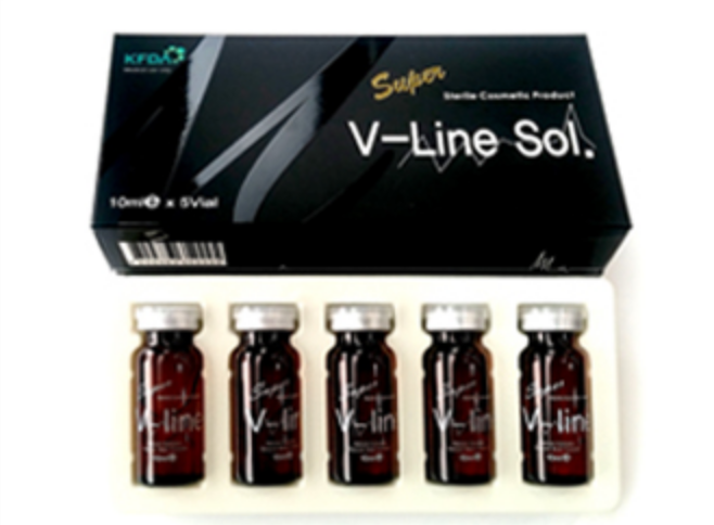 Super V-line Solution - ideal solution for face slimming. 10ml x 5 vials (Korea)