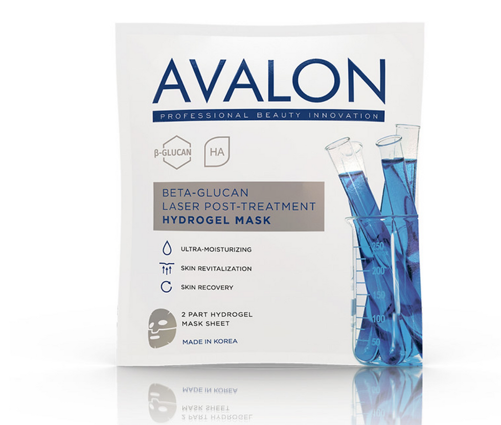 Avalon Beta-Glucan Laser Post-Treatment Hydrogel Mask - 30g