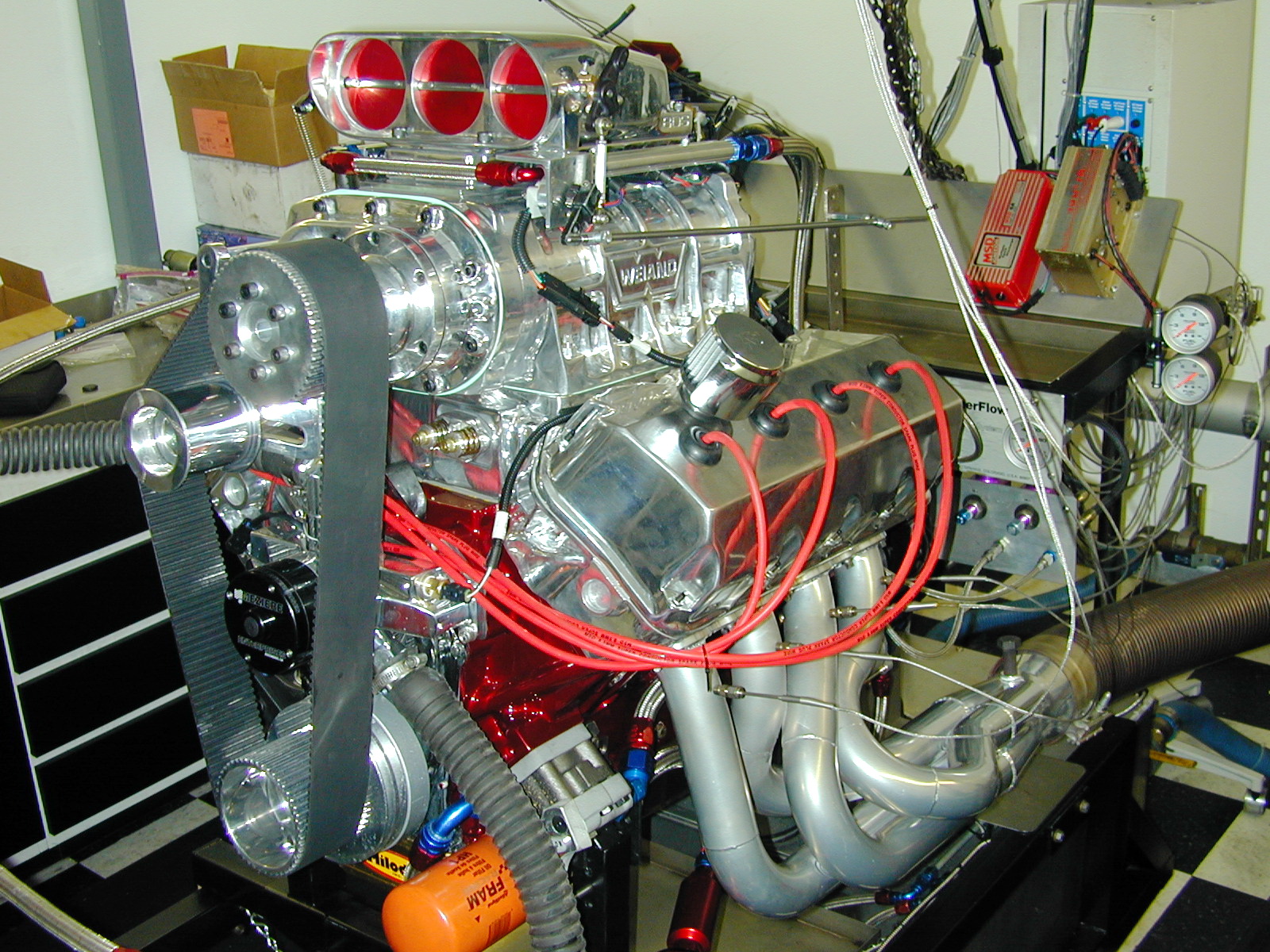 EFI 426 on dyno