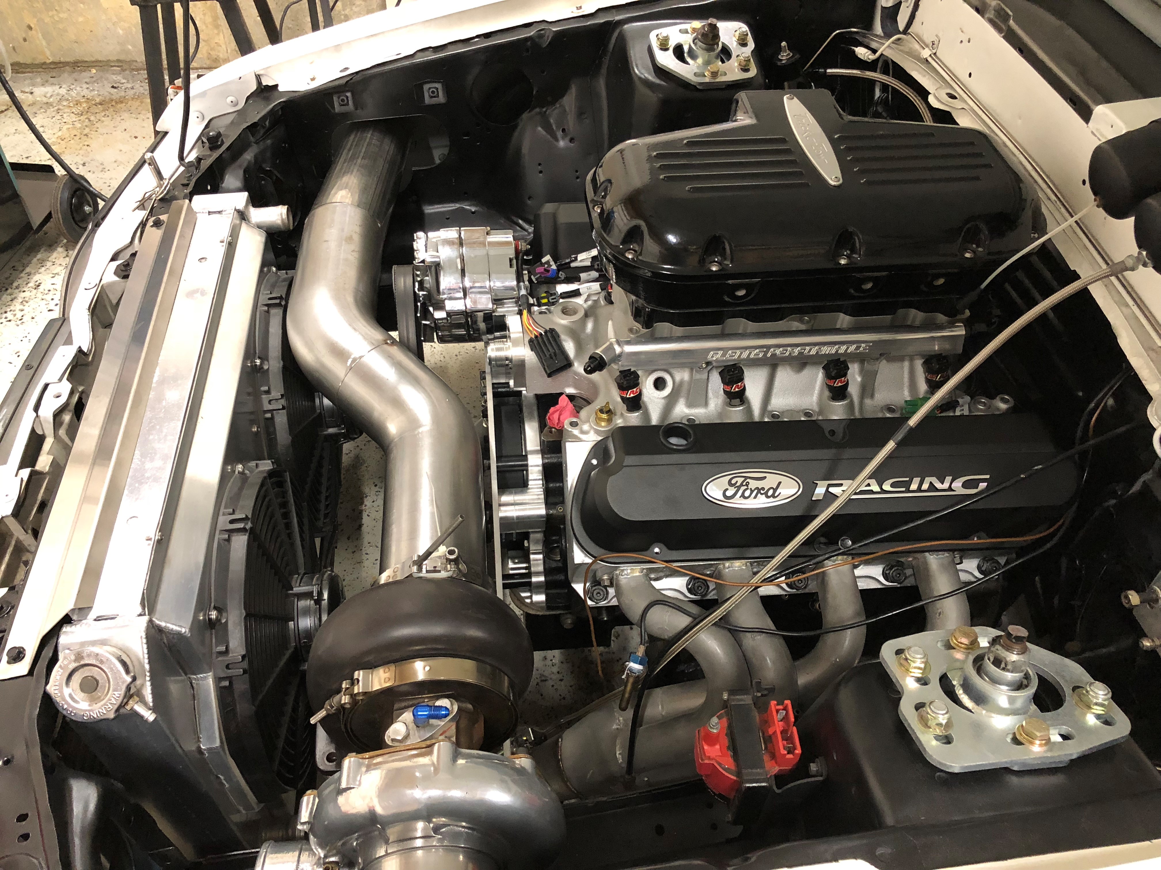 88 stang turbo in car