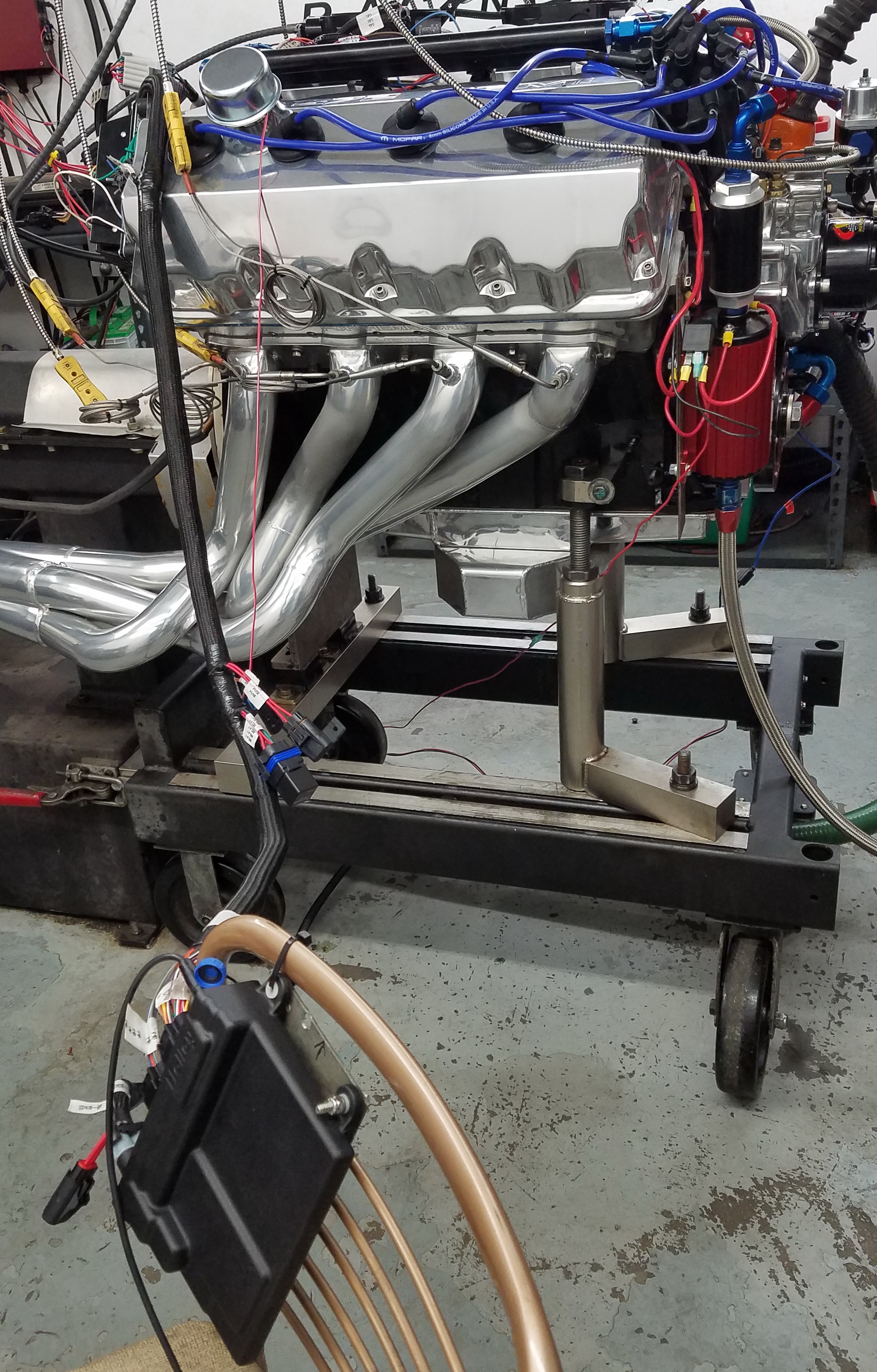 572 HEMI on dyno 2