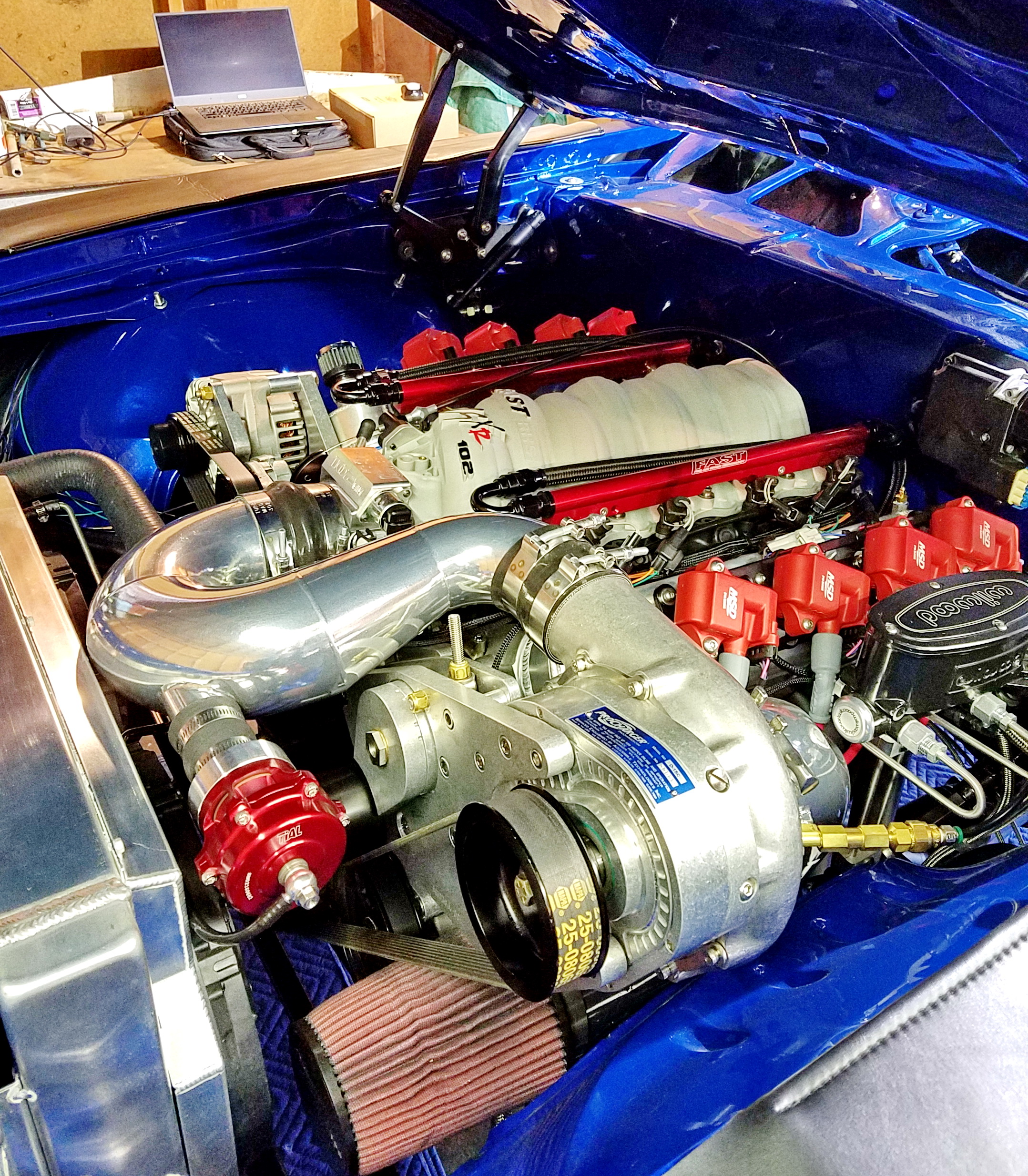 Procharged LS Engine