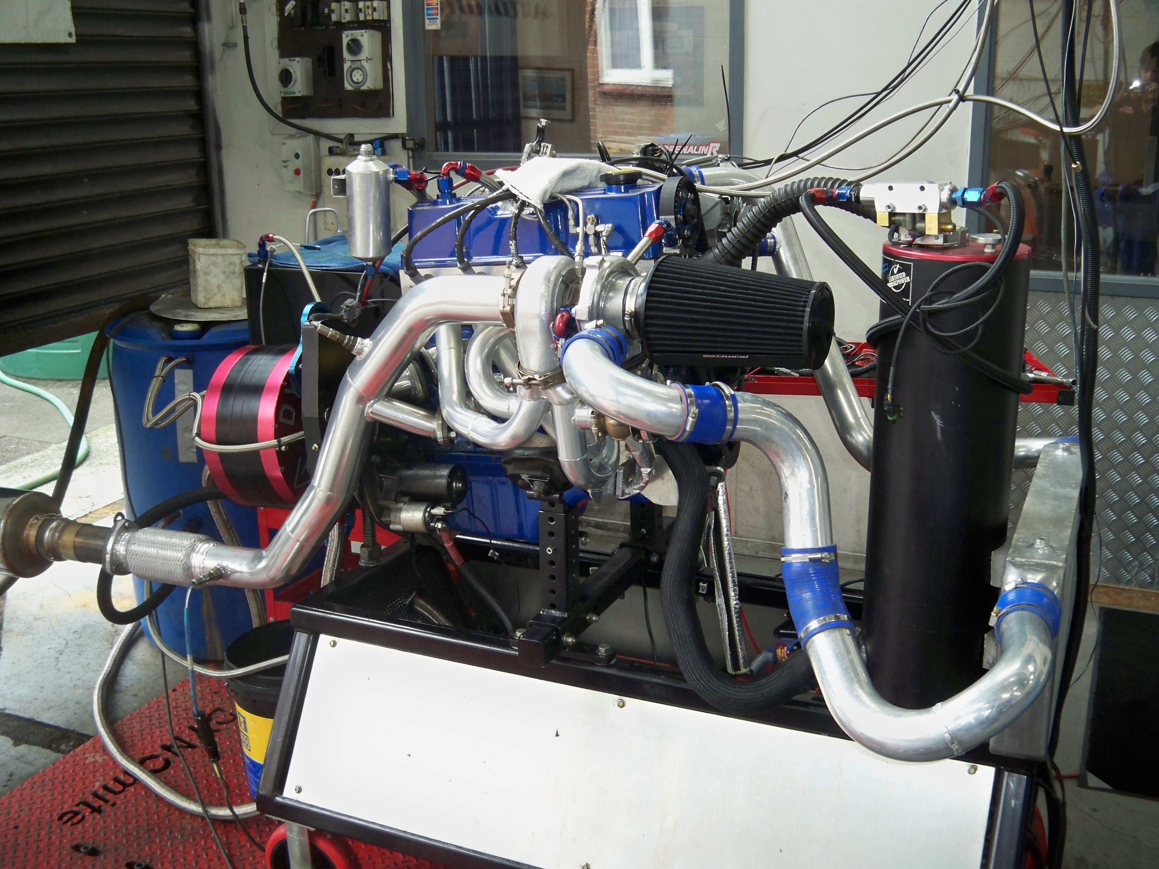 Turbo 4 on dyno