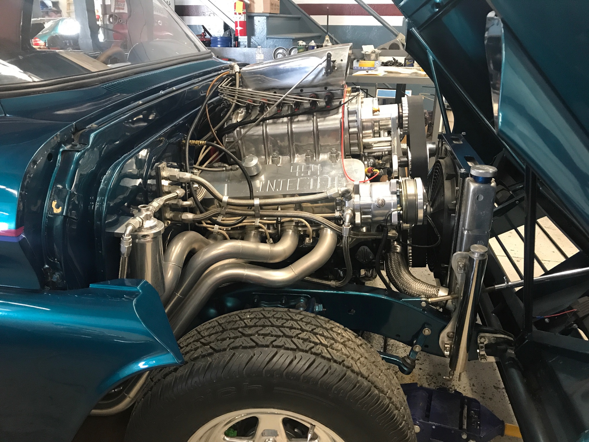 Blown 454 truck