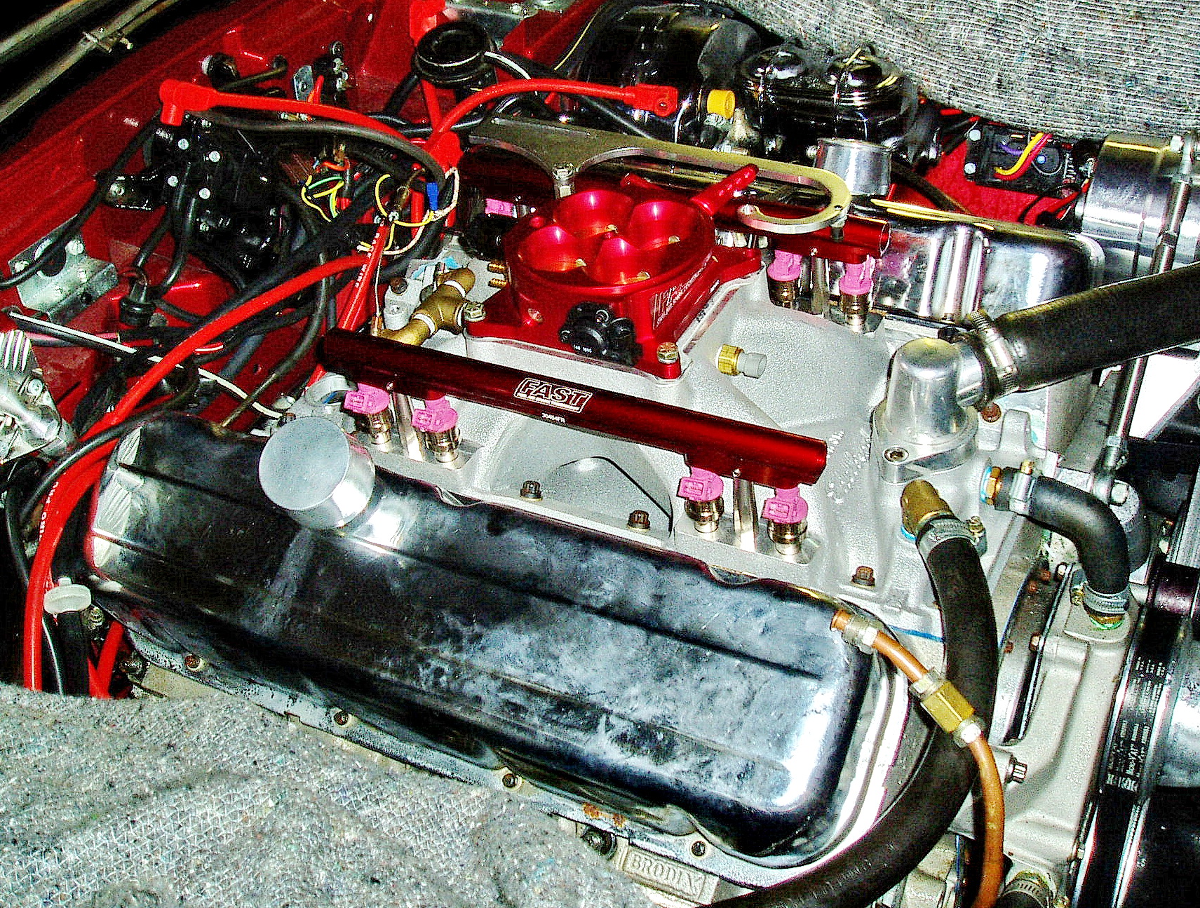 FAST XFI on a BB Vette